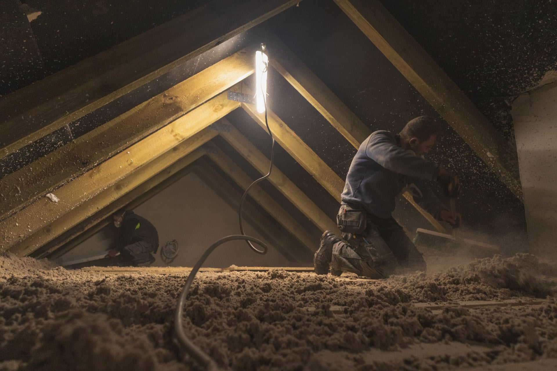 Realizacja Ocieplanie stropodachu - zdjęcie 4