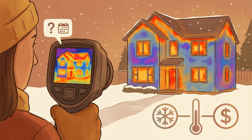 Kiedy warto zrobić badanie termowizyjne domu?
