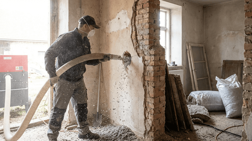 Ocieplenie ścian z pustką powietrzną - jak wygląda realizacja?